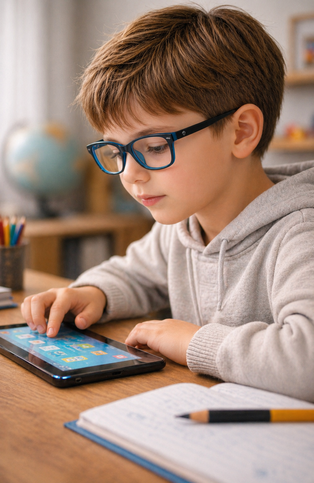 Bluelino Blaulichtfilterbrille für Kinder – Blau
